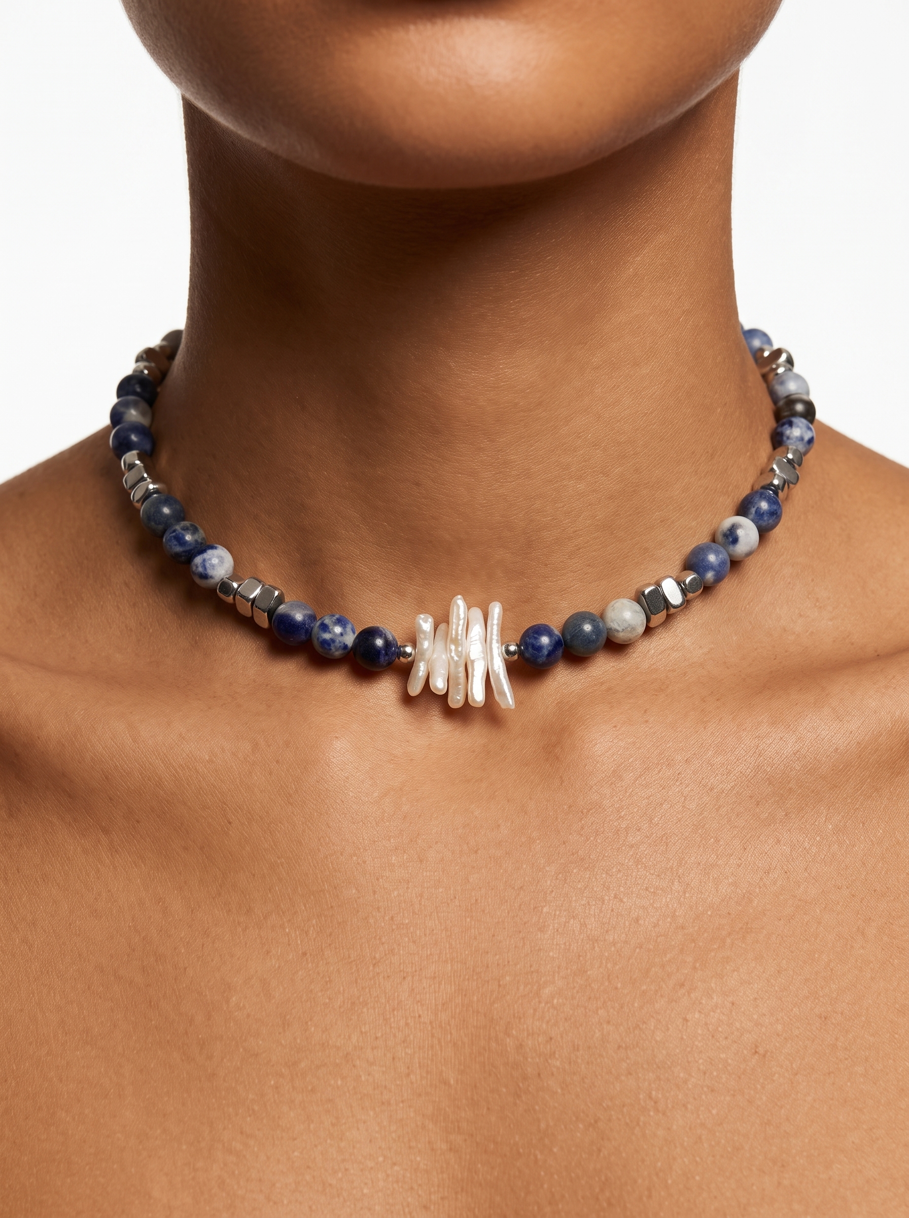 Necklace Denim